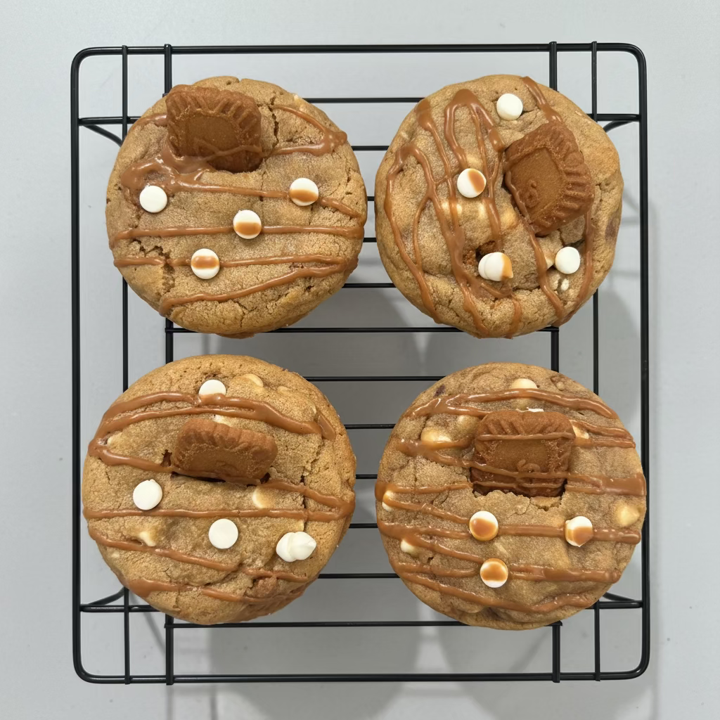 Biscoff Cookies w/Cream Filling