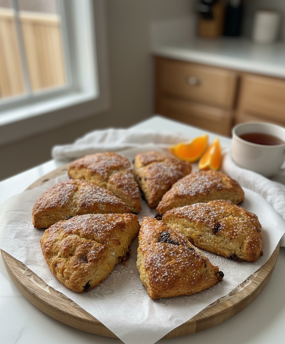 Orange and Raisin Scones 8 units